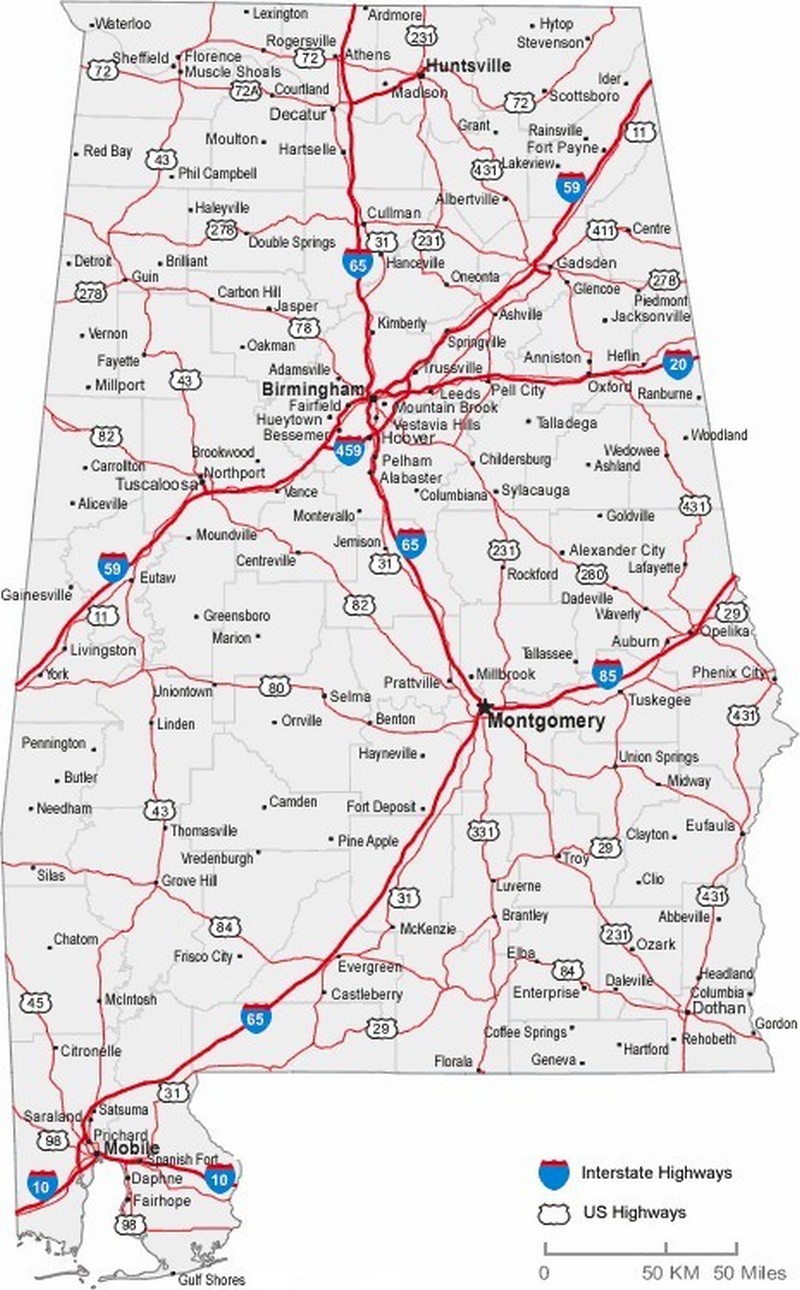 alabama-state-road-map-with-census-information